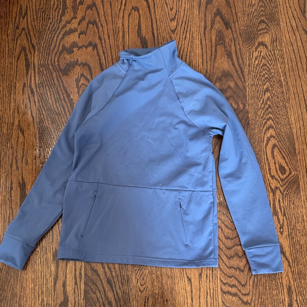 Yogalicious Blue Turtleneck Sweater